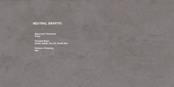 NEUTRAL GRAFITO