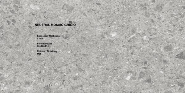 NEUTRAL MOSAIC GRIGIO