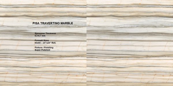 PISA TRAVERTINO MARBLE